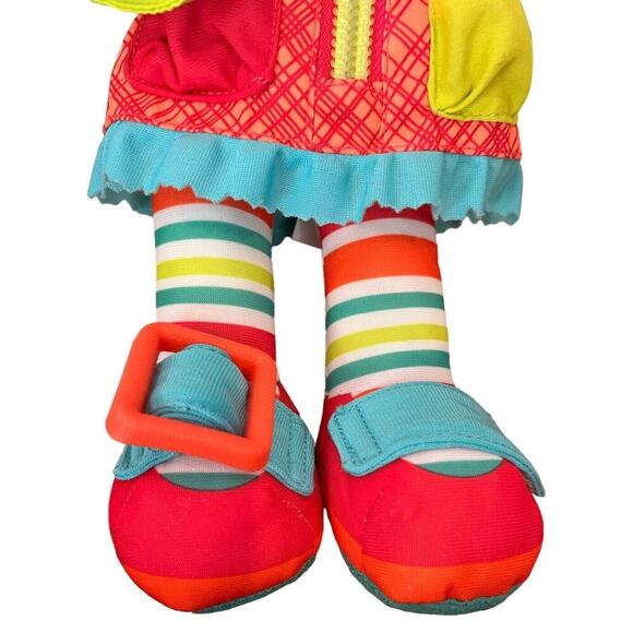 PLAYSKOOL Dressy Kids Girl Activity Plush Stuffed Doll Toy Learn To Dress Hasbro - Picture 3 of 6